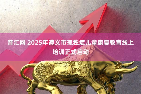 普汇网 2025年遵义市孤独症儿童康复教育线上培训正式启动